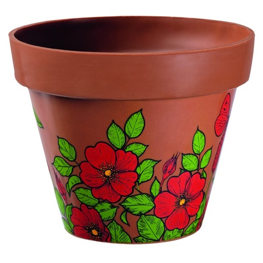 [08057381] 087186 PCB FEUILLES IMPRIMÉES POTENTILLES POUR PETIT POT 25,8X9,8 CM 20PCES ***S/CDE***