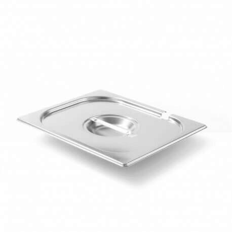 [57661014] HENDI BASIC RVS DEKSEL GN 1/2 MET OPLEPELKOP