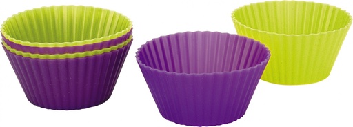 [55023341] IBILI SET 6 MOULES SILICONE CUP CAKE/MUFFIN