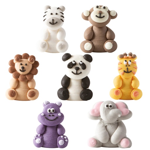 [08063118] 1024689 SUGAR JUNGLE ANIMALS 4 CM 42 INCHES ***S/CDE***