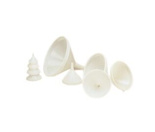[55071169] WITTE PLASTIEK TRECHTER DIAM 22XHT 23CM