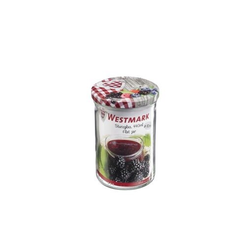 [56000585] WESTMARK POT CONFITURE VERRE LISSE 440ML- 82MM 