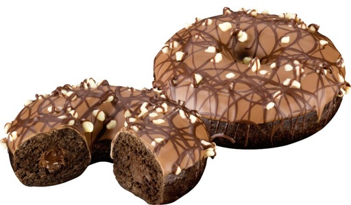 [02020880] B & B 02354 CHOCOLADECAKE DONUTS 48 X 80GR