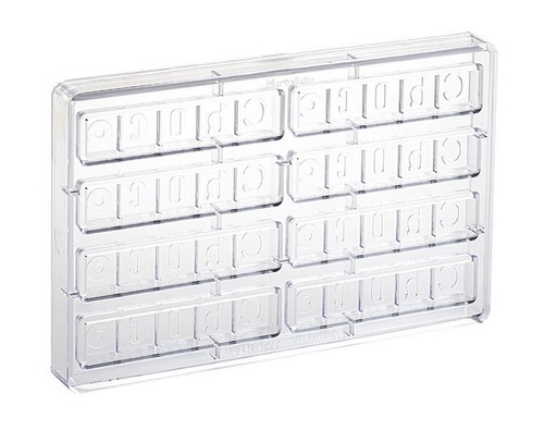 [70409620] POLYCARB DESIGN MA1923 PRALINE MOLD SNACK CHOCO SHAPE