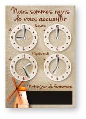 [43606006] 22X15 OPEN PANEEL 4 WIJZERPLATEN MOLEN + DAGZAK