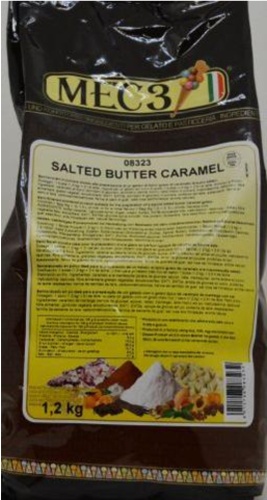 [07100239] MEC3 08323 CARAMEL ICE CREAM MIX SALTED BUTTER 1.2KG
