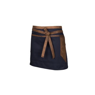 [57661413] PAVELINNI BARCELONA SERVER APRON BLUE FABRIC 65X40CM - 35% COTTON-65% POLYESTER