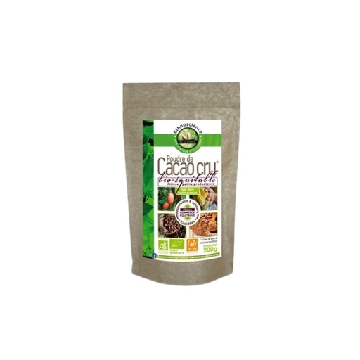 [08059066] ECOIDEES POUDRE CACAO CRU BIO 200GR