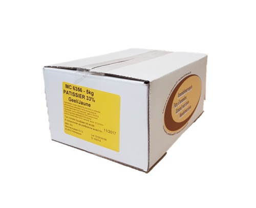 [03030818] + MASSEPAIN PATISSIER JAUNE 33% - 1/3 2/3 5KG