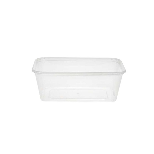 [53533133] MICROGOLFBESTENDIGE TRANSPARANTE PP SCHAAL 750ML 25ST