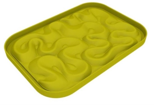[60502623] PAVONI PLATEAU SILICONE DUNE 36X15X HT 2CM
