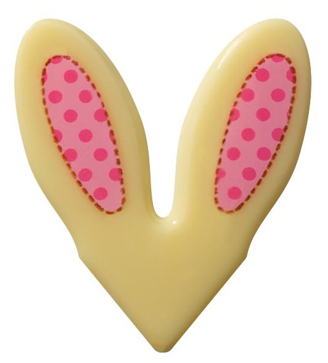 [08057018] 061176 PCB OREILLES DE LAPIN CB 5 DESIGNS 4,6X4 CM70PCES ***S/CD***