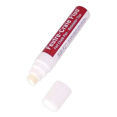 [57660447] FLUORESCERENDE WITTE KRIJTMARKER GM - 15MM