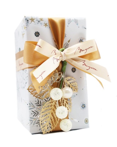 [11040120] BRUYERRE BALLOTIN TYPE 250GR KERSTMIS GEVULD NETTO GEWICHT: 220 GR 10X250GR