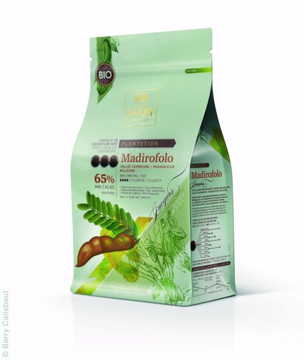 [05100778] BARRY CHD-Q65MADN-E1-U68 MADIROFOLO ORGANIC ZWART 62% PISTOLES 1 KG