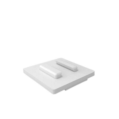 [43604089] WHITE SLIDING BASE PLATES WITH SELF-ADHESIVE FOR SLATE PACK OF 10 PCES