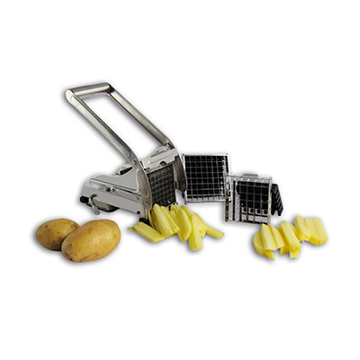 [54911964] LA BONNE GRAINE HOUSEHOLD FRY CUTTER STAINLESS STEEL 2 GRIDS 9X9 AND 12X12 WITH SUCTION CUPS