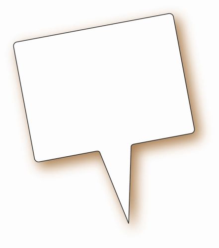 [43606031] LABEL 6X8CM NEUTRAAL MET STEEK ZAK VAN 10 STUKKEN