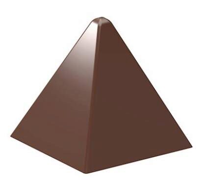 [70410438] PIRAMIDE CHOCOLADEVORM ZONDER STRUCTUUR CW167213.5X27.5CM * 3X7 * 20GR