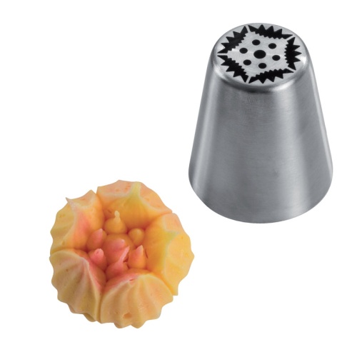 [50942819] STAINLESS STEEL ICING NOZZLE FLEUR STAR BX0057
