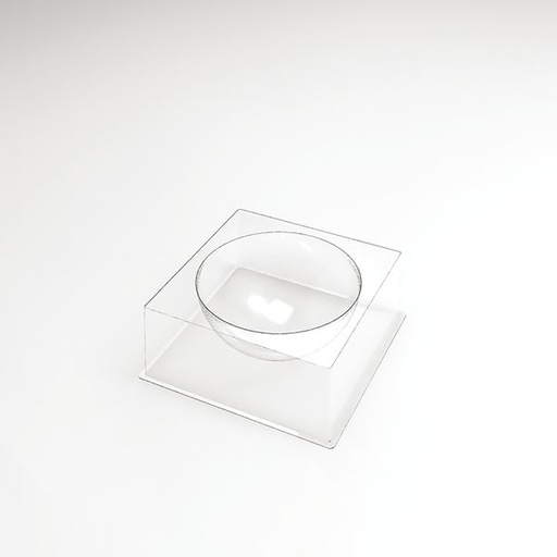 [08057625] 070522 PCB HALF SPHERE ENTREMET MOLDS FOR 30 PIECES Ø 18 CM D. 9 CM 30PCES ***S/CD***