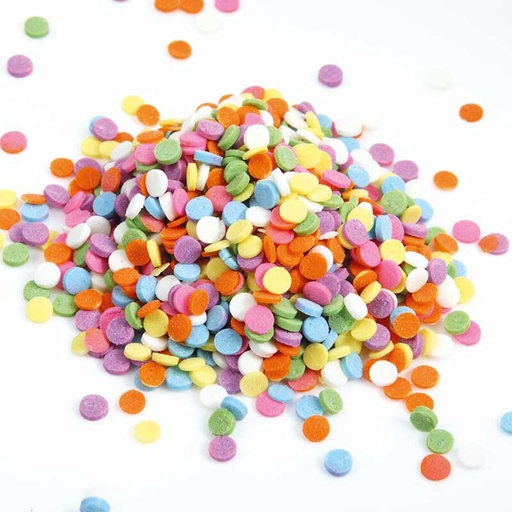 [08060257] 1061316 ROUND SUGAR CONFETTI 400GR