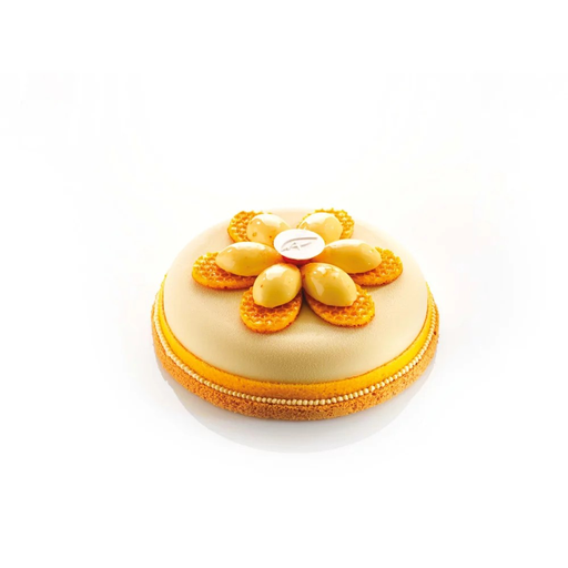 [08057573] 087013 PCB ROUND FLAT ROUNDED ENTREMET MOULDS PR 100 PCS Ø 18 CM D. 3 CM 100PCS ***S/CDE***