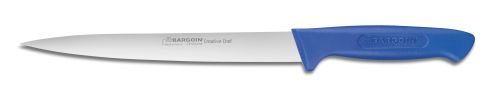 [50316301] FISCHER SOLE FILLET KNIFE 20CM BLUE HANDLE 6346-20