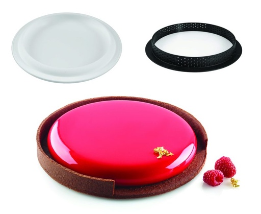 [51657388] SILIKOMART ROUND PIE RING KIT Ø 190MM H 20MM 1 CIRCLE + 1 MOLD