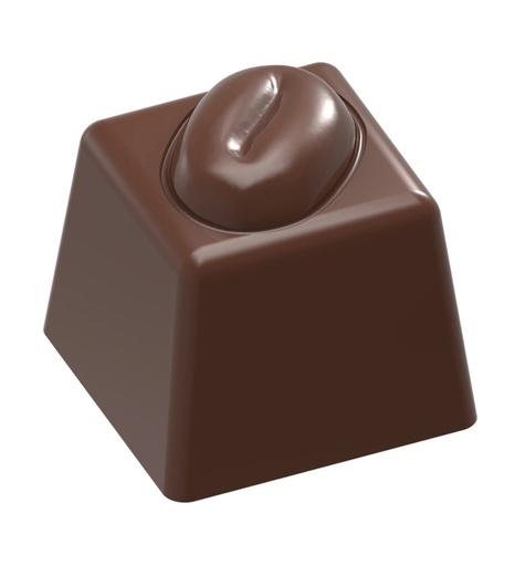 [70409544] COFFEE BEAN CUBE CHOCOLATE MOLD CW1880 3X8 -- 7GR