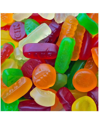 [14100351] BASSETT'S CANDY WINEGUMS BULK 1KG