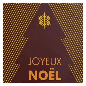 [08057358] 065207 PCB CARRÉS CN SAPIN GRAPHIQUE 4 CM 120PCES***S/CD***