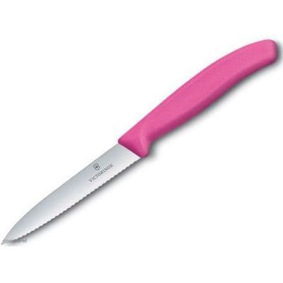 [57663208] VICTORINOX PARING KNIFE 10CM PINK POINTED SAW