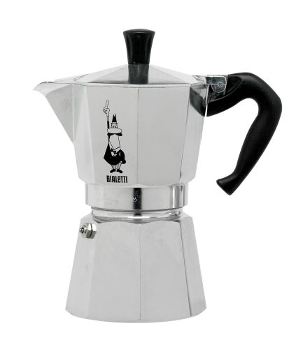 [54913936] BIALETTI OCEANA ALU MOKA ESPRESSO KOFFIEZETAPPARAAT 6KOPJES