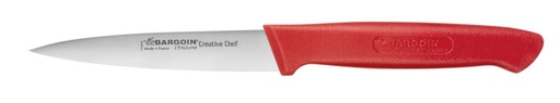 [70407977] FISCHER COUTEAU OFFICE 10CM MANCHE ROUGE SURMOULE 3337-10