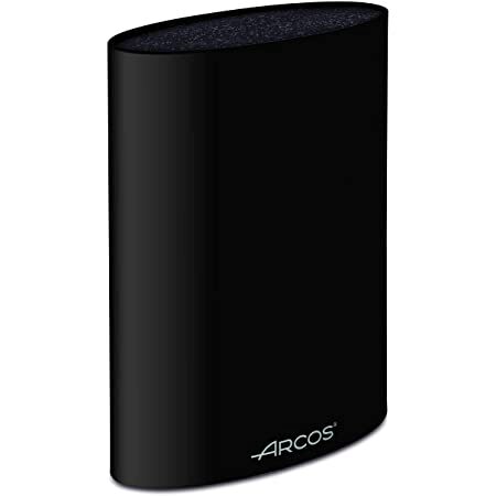 [60250954] ARCOS TACO BLOC "SOFT TOUCH" NOIR OVAL A/FIBRES