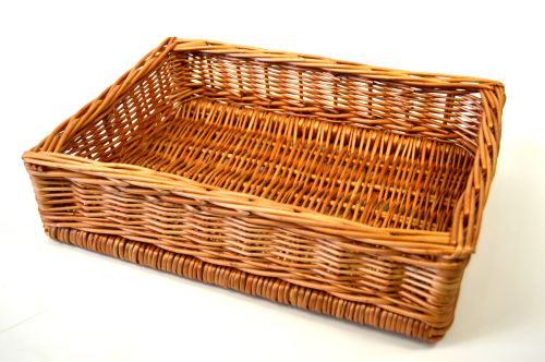 [50626069] PLATTE RIETEN MAND 58X40XH10CM