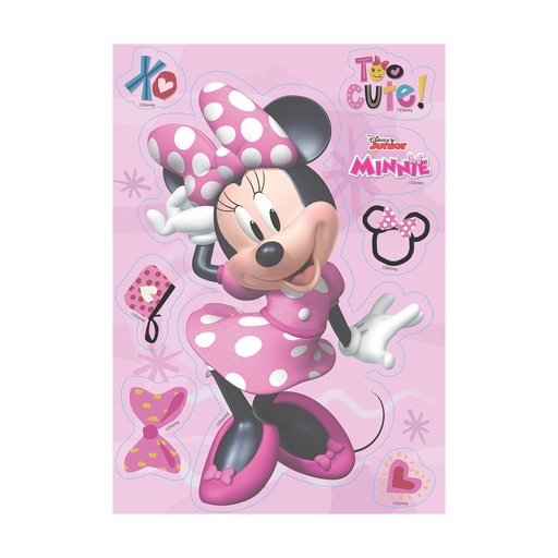 [08041930] MINNIE WAFER SILHOUETTE 14.8X21CM