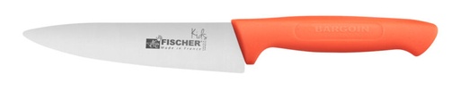 [50301136] FISCHER KIDS COUTEAU CHEF 15CM ORANGE 12337-15