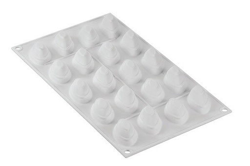 [51657479] SILIKOMART QUENELLE MOLD 10 Ø 43X21MM H20MM4X5