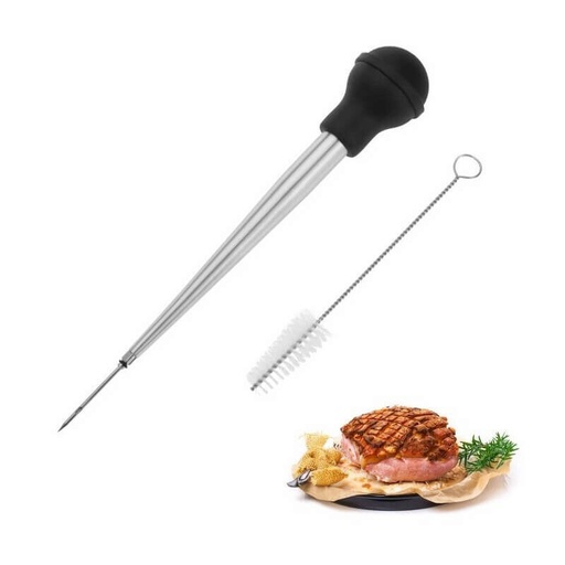 [54912465] WESTMARK RVS SAUSSPUIT MET REINIGINGSBORSTEL