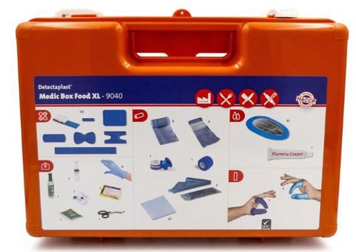 [70410522] DETECTAPLAST TROUSSE DE SECOURS "FOOD EXTRA LARGE"