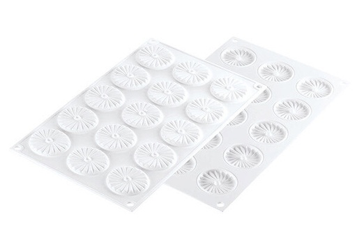 [51657459] MOULE SILIKOMART PLISSE 7 Ø 45MM H 6 MM VOL 7ML