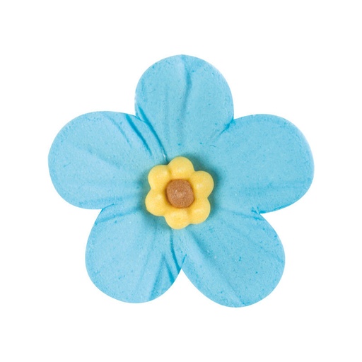 [08063276] *FF*1066071 BLUE FLOWER 2.5CM 180 PCES ***S/CDE***