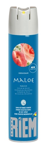 [70409764] RIEM DESODAIR “MALOE” BLAUW 300ML