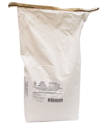 [04013020] KING BISCUIT MOELLEUX  25KG