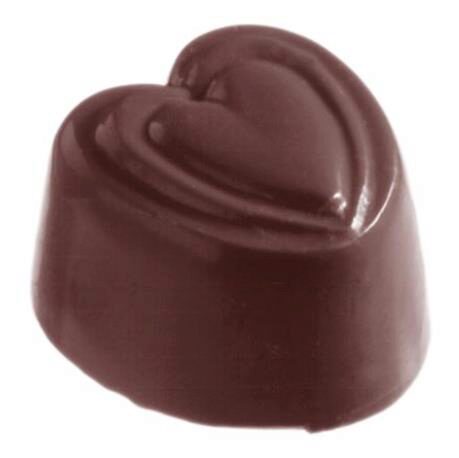 [70410305] MOULE À CHOCOLAT COEUR CW1012 *13.5X27.5CM * 3X8 *13GR