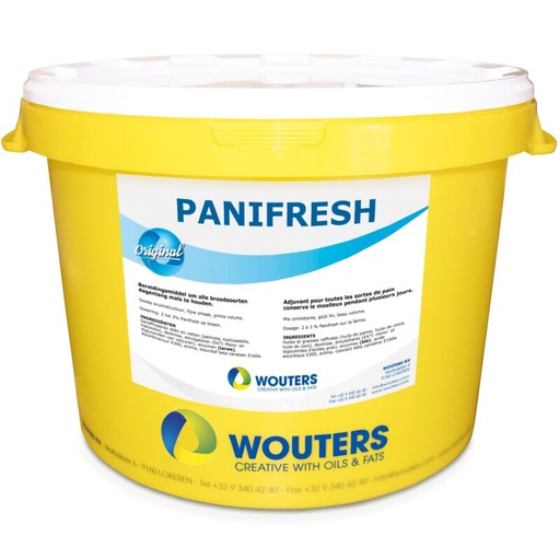 [05040180] WOUTERS PANIFRESH BROODVERBETERAAR 20KG