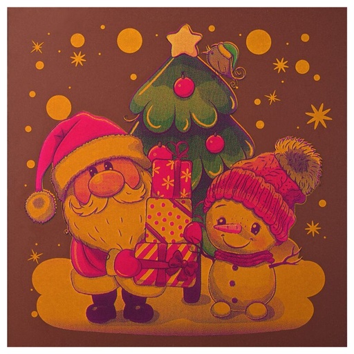 [08057277] 087178 PCB-BEDRUKT VEL HET DUO VOOR VIERKANTE KAARTEN EN TASSEN 24 STUKS ***OP BESTELLING***