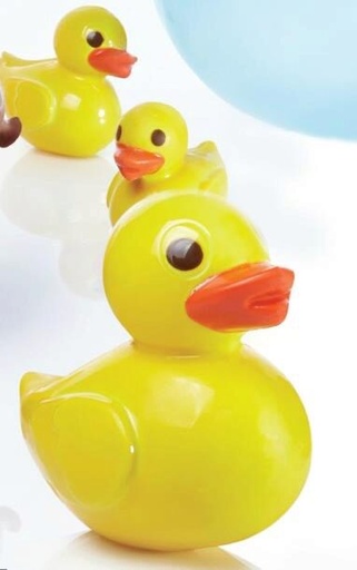 [70410452] PAVONI MOULES THERMOFORMÉS " CANARD PARELLA+PAPER"KIT 2 PIÉCES 112 X 80 X H 136 MM +  60 X 45 X H 75